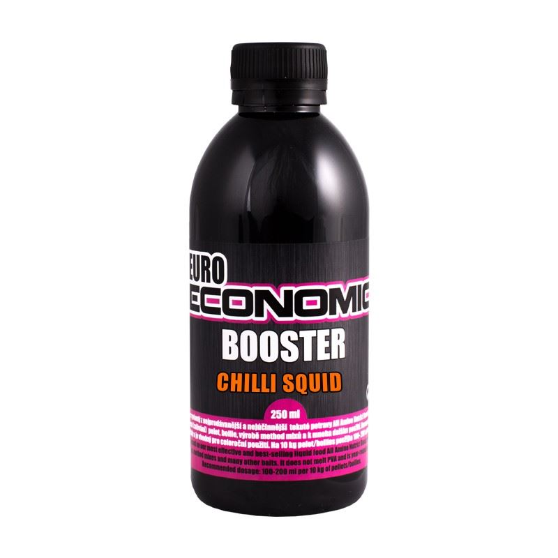 LK Baits Booster Euro Economic Chilli Squid 250ml