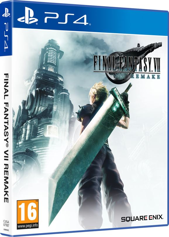 Hra na konzoli Final Fantasy VII Remake - PS4