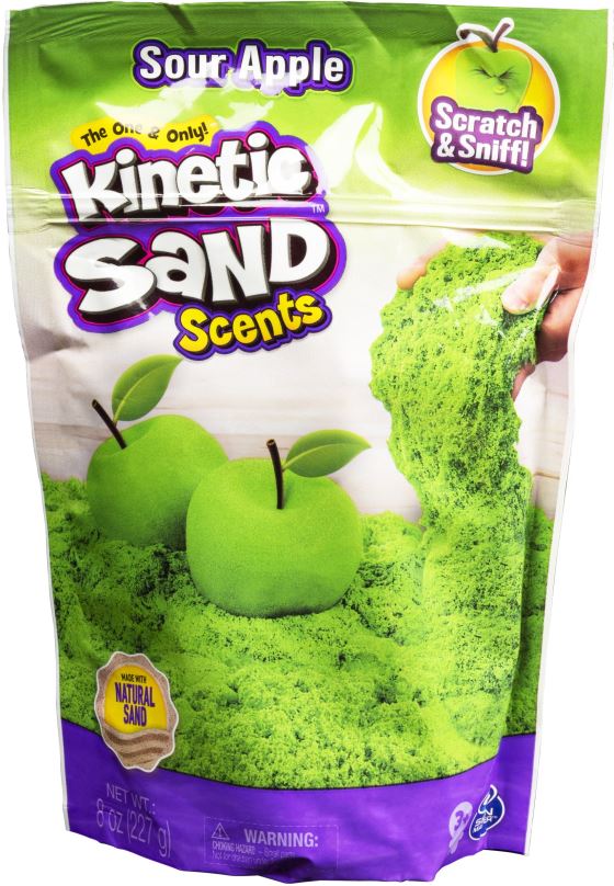 Kinetický písek Kinetic Sand Voňavý tekutý písek - Apple