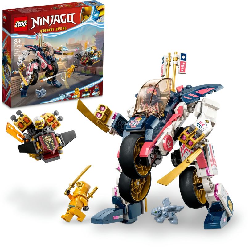 LEGO stavebnice LEGO® NINJAGO® 71792 Sora a její transformační motorobot