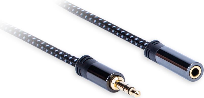 Premium PA41030 - Prodlužovací kabel 3,5 mm Jack (M) - 3,5 mm Jack (F) - 3,0 m