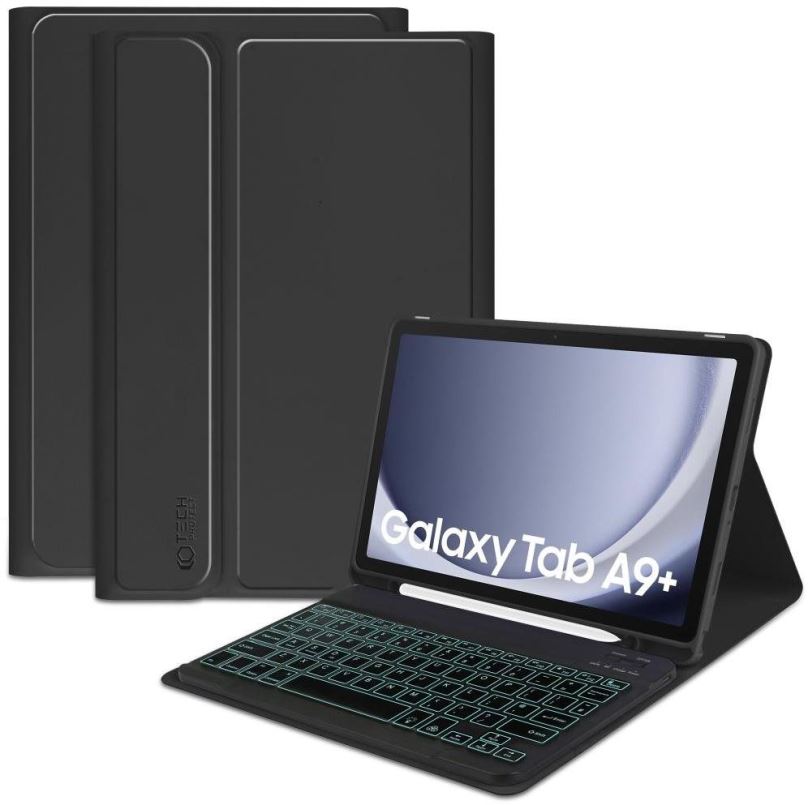 Pouzdro na tablet Tech-Protect SC Pen pouzdro s klávesnicí na Samsung Galaxy Tab A9 Plus 11'', černé