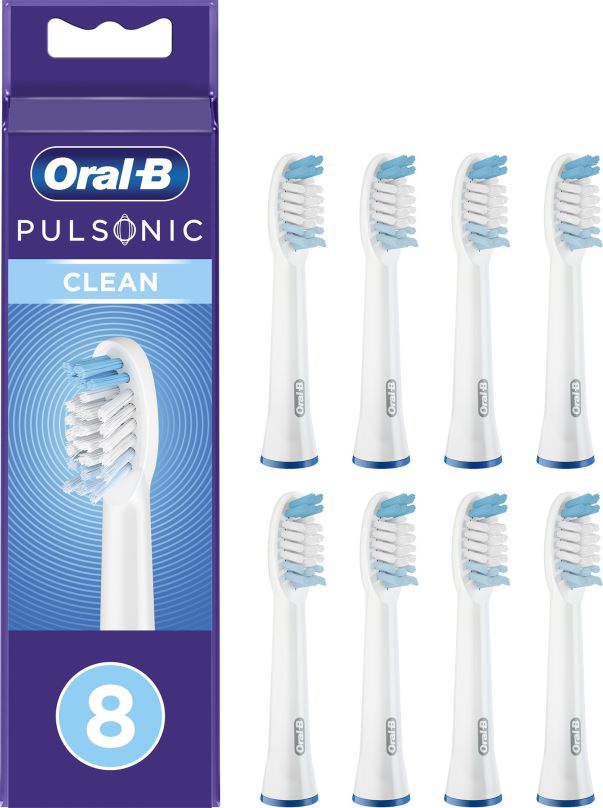 Náhradní hlavice k zubnímu kartáčku Oral-B Pulsonic Clean, 4 ks – Náhradní hlavice + Oral-B Pulsonic Clean, 4 ks – Náhradní hlavice