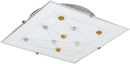 Stropní světlo LUXERA 45113 - Nástěnné stropní svítidlo GPS 2xE14/40W