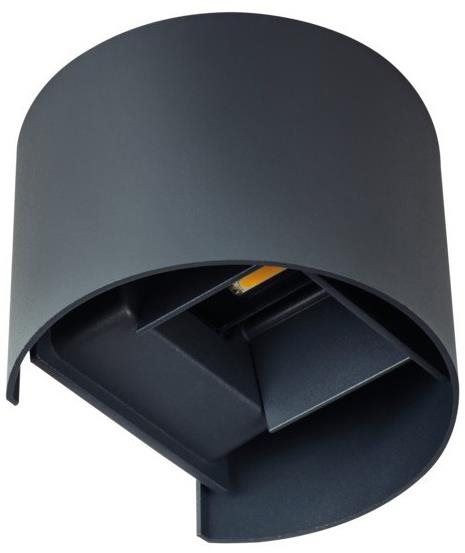 Nástěnná lampa LED Venkovní nástěnné svítidlo REKA LED/7W/230V IP54 černá