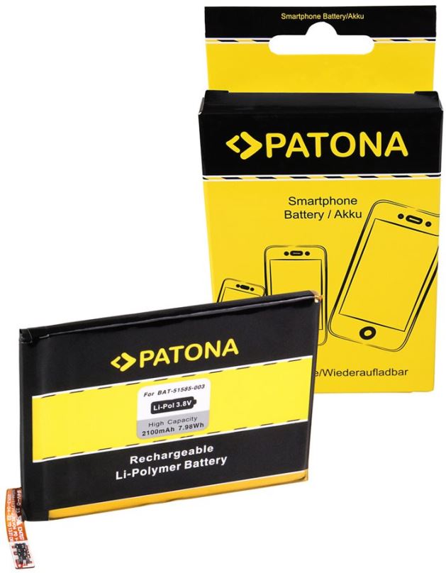Baterie pro mobilní telefon PATONA pro Blackberry Q5 SQR100-1 2100mAh 3.8V Li-Pol
