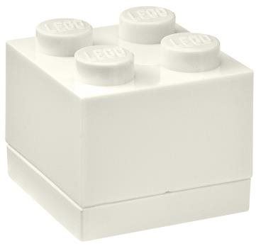 Úložný box LEGO Mini Box 46 x 46 x 43 - bílá