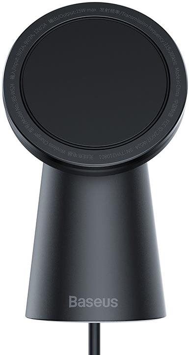 Nabíjecí stojánek Baseus Simple bezdrátový magnetický držák (kompatibilní s Apple iPhone 12 / 13 / 14) černá