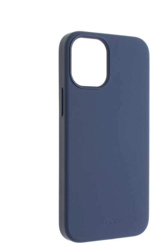 Kryt na mobil FIXED Flow Liquid Silicon case pro Apple iPhone 13, modrý