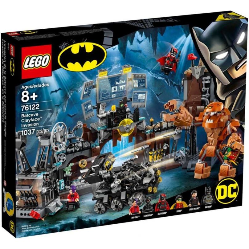 LEGO stavebnice LEGO Super Heroes 76122 Clayface útočí na Batmanovu jeskyni