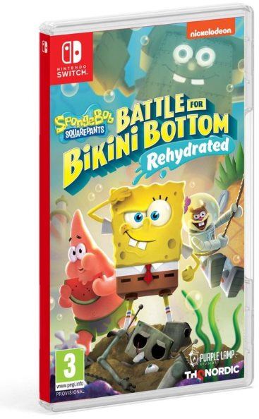 Hra na konzoli Spongebob SquarePants: Battle for Bikini Bottom - Rehydrated - Nintendo Switch