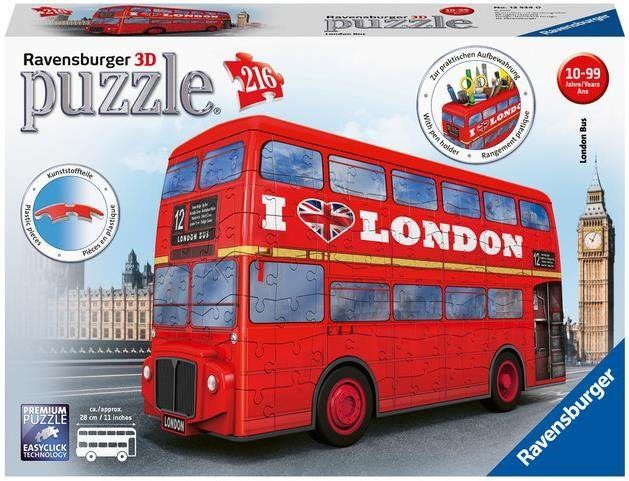 3D puzzle Ravensburger 3D 125340 Londýnský autobus