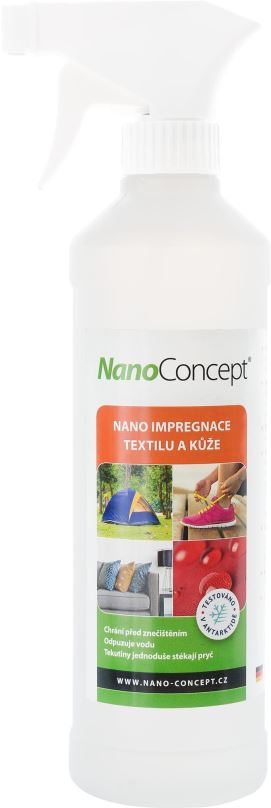 Impregnace NanoConcept Nano impregnace textilu a kůže 500 ml