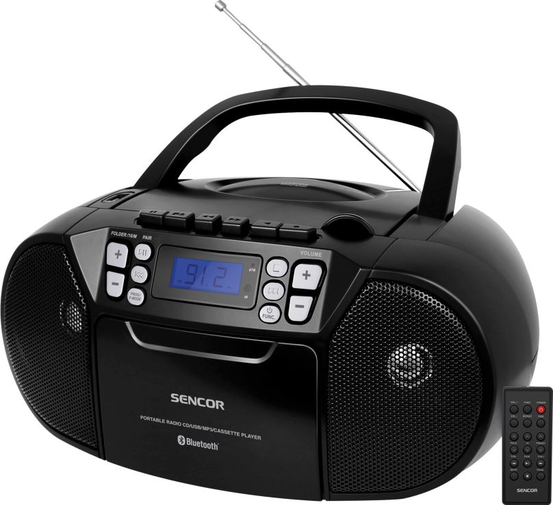 Radiomagnetofon Sencor SPT 3907 B