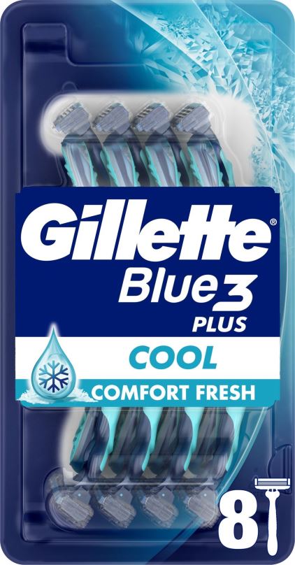 Holítka GILLETTE Blue3 Ice 8 ks