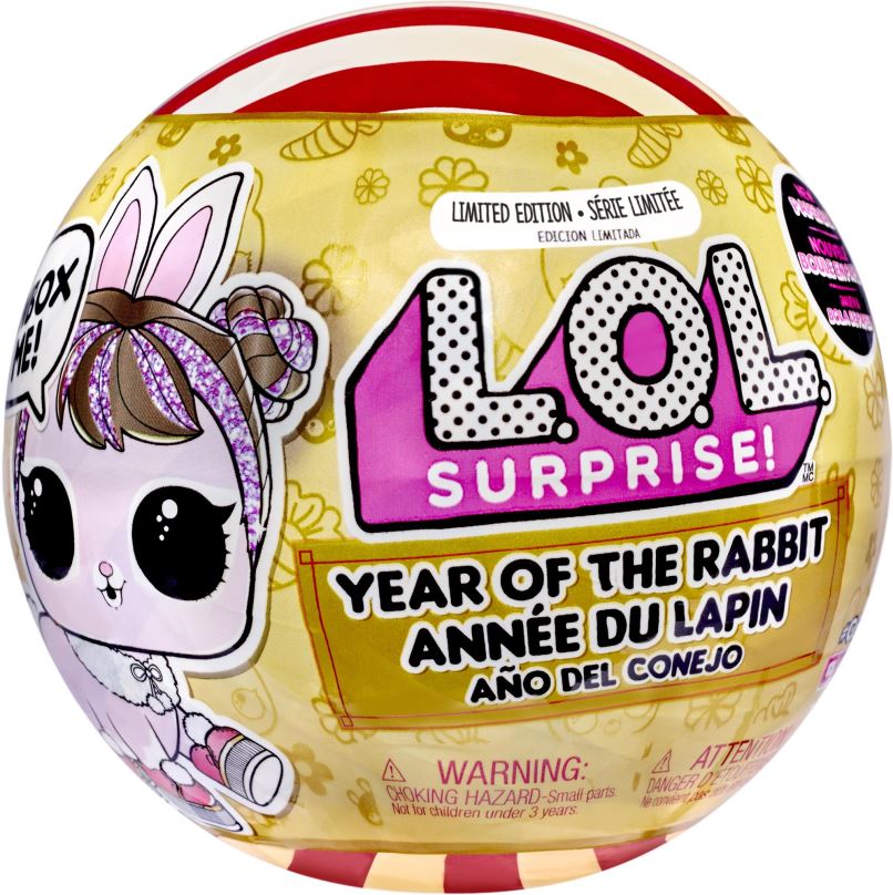 Panenka L.O.L. Surprise! Rok králíka - zvířátko