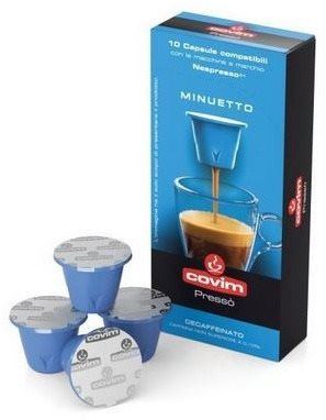 Kávové kapsle Covim Nespresso Minuetto, 10 porcí