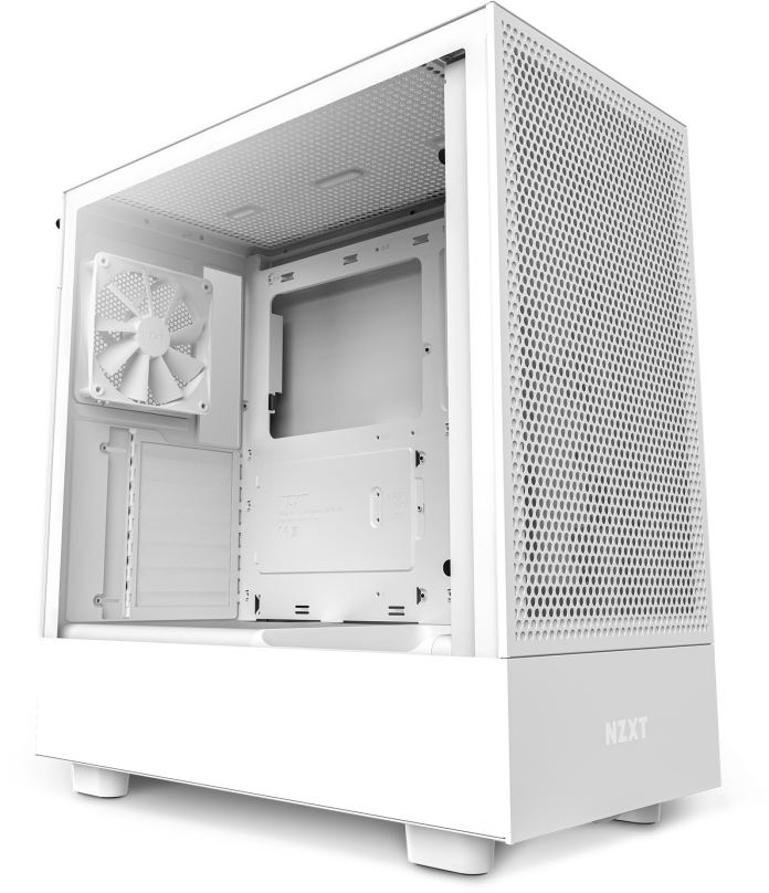 Počítačová skříň NZXT H5 Flow White