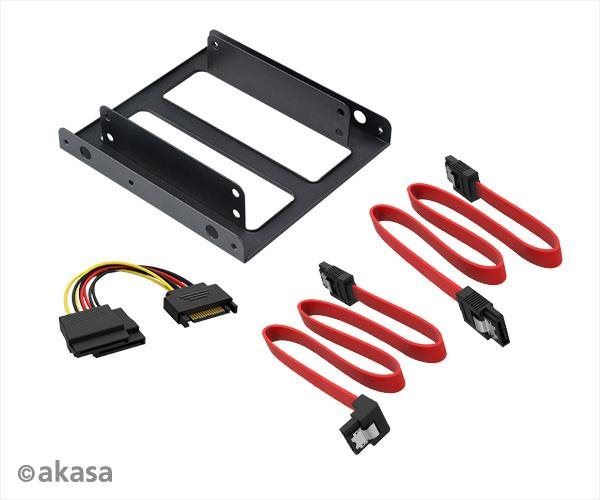 Rámeček na disk AKASA 2.5" SSD & HDD Adapter with SATA Cables