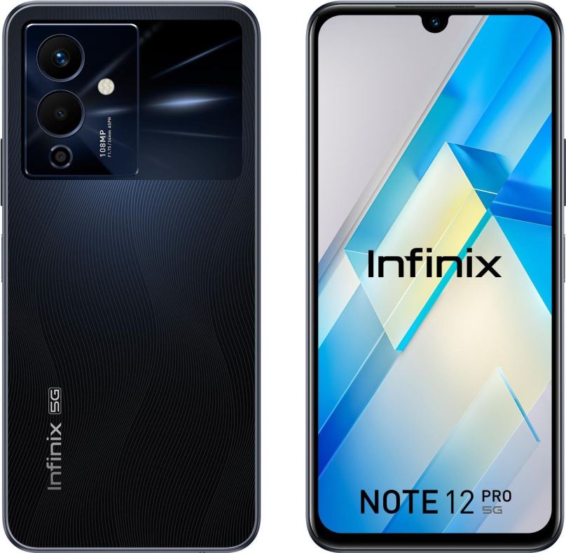 Mobilní telefon Infinix Note 12 PRO 5G 8GB/128GB černá