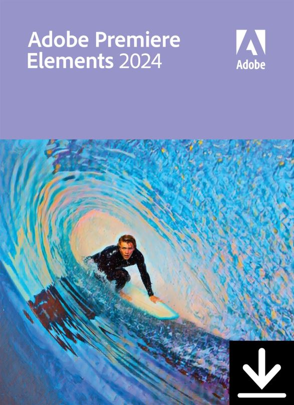 Grafický software Adobe Premiere Elements 2024, Win/Mac, CZ (elektronická licence)