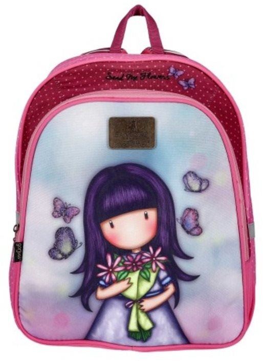 Školní batoh SANTORO Růžový Send Me Flowers