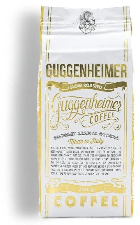 Káva Guggenheimer Mletá káva 250 g, Gurmán Arabica, moka