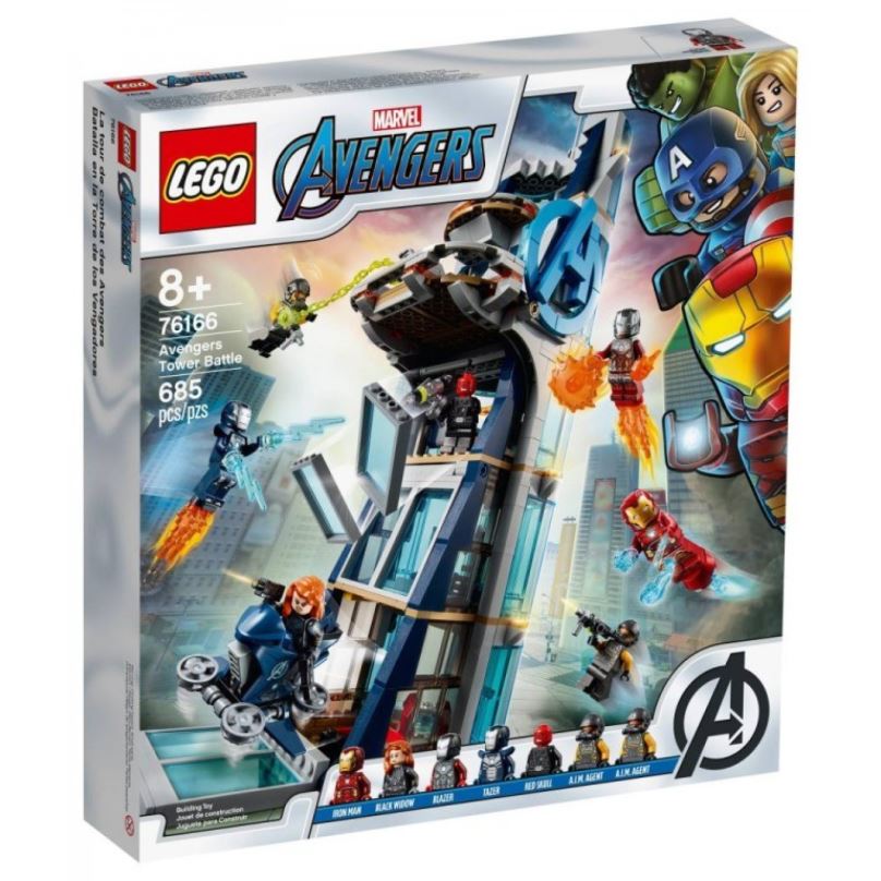 LEGO stavebnice LEGO Super Heroes 76166 Boj ve věži Avengerů
