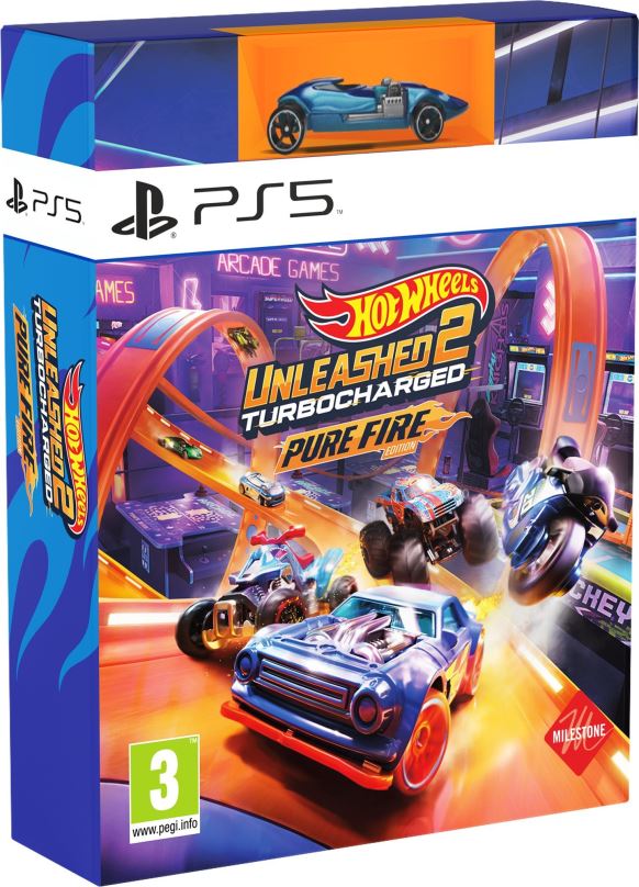 Hra na konzoli Hot Wheels Unleashed 2: Turbocharged - Pure Fire Edition - PS5