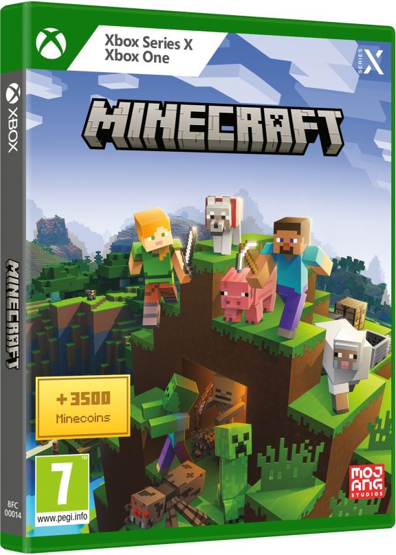 Hra na konzoli Minecraft + 3500 Minecoins - Xbox