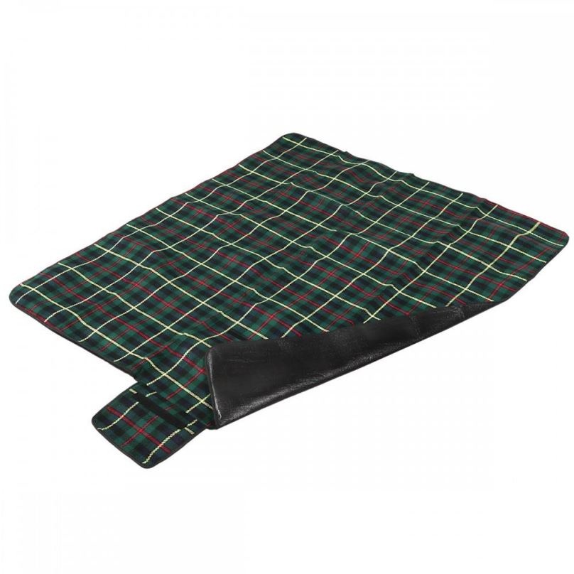 Pikniková deka Pikniková deka 150x130 cm, károvaná-zelená