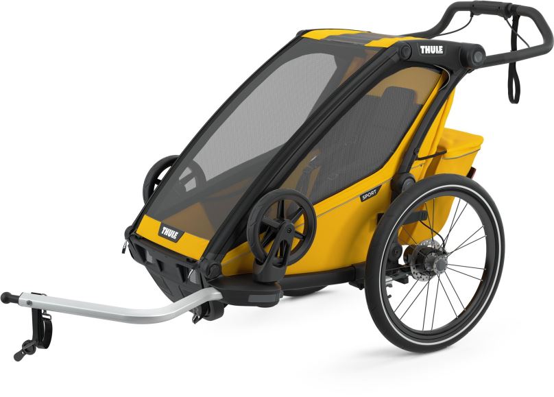 Dětský vozík za kolo THULE CHARIOT SPORT 1 Spectra Yellow 2021