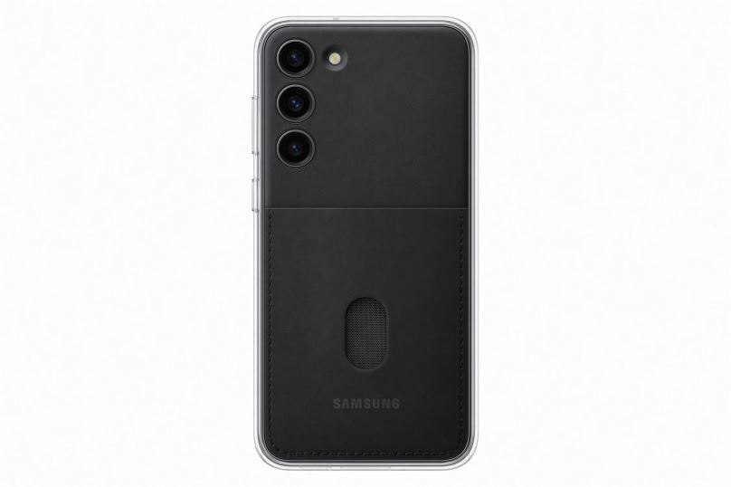 Kryt na mobil Samsung Galaxy S23+ Ochranný kryt Frame černý