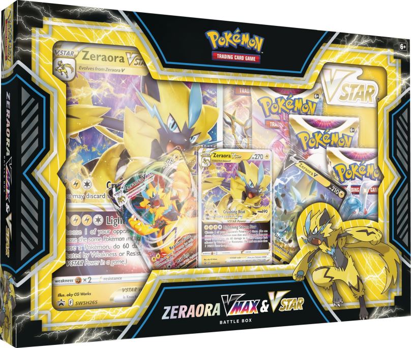 Pokémon karty Pokémon TCG: Battle Box - Zeraora VMAX & VSTAR