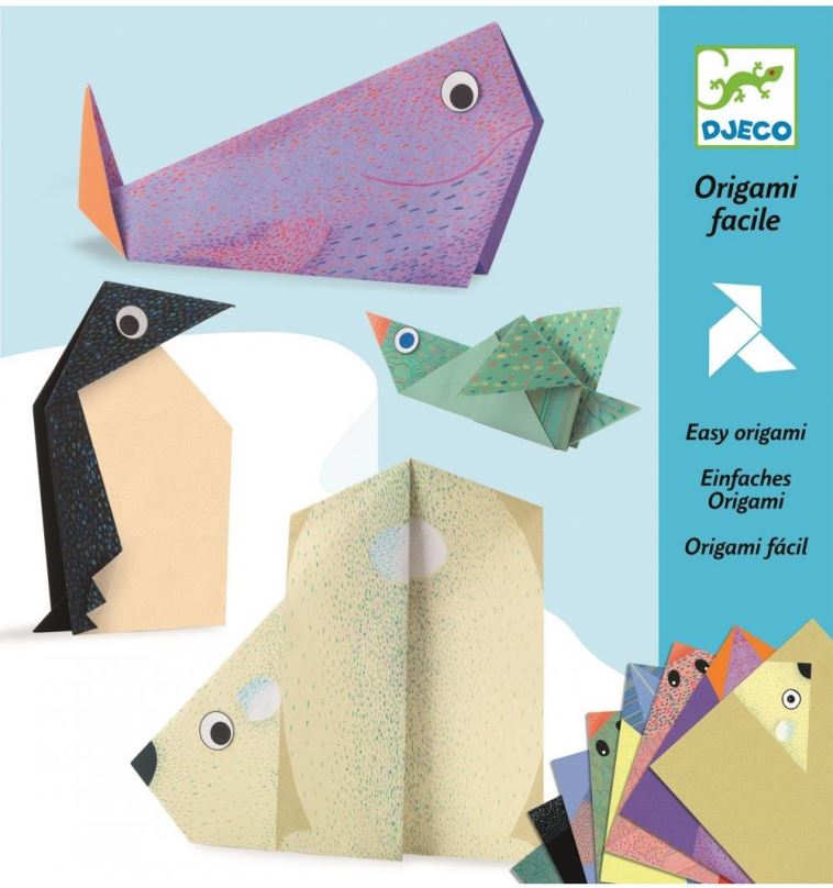 Origami Origami skládačka Polární zvířátka