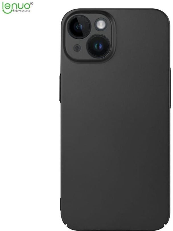 Kryt na mobil Lenuo Leshield obal pro iPhone 14, černá