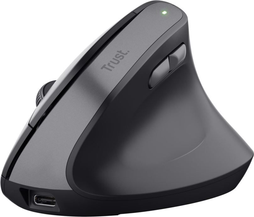 Myš Trust BAYO II Ergonomic Wireless Mouse Black/černá
