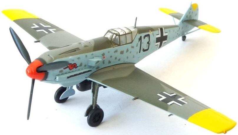 Model letadla Easy Model - Messerschmitt Bf-109 E-4, 2./JG3, 1/72