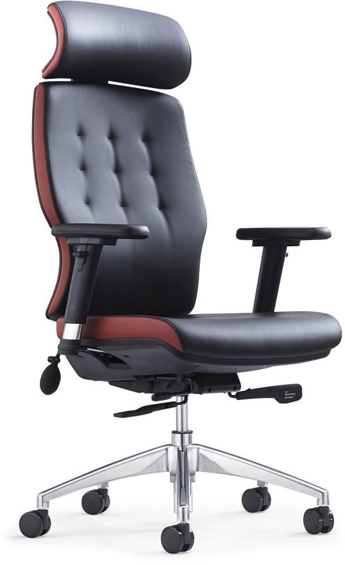 Kancelářská židle MOSH Elite H černo-červená