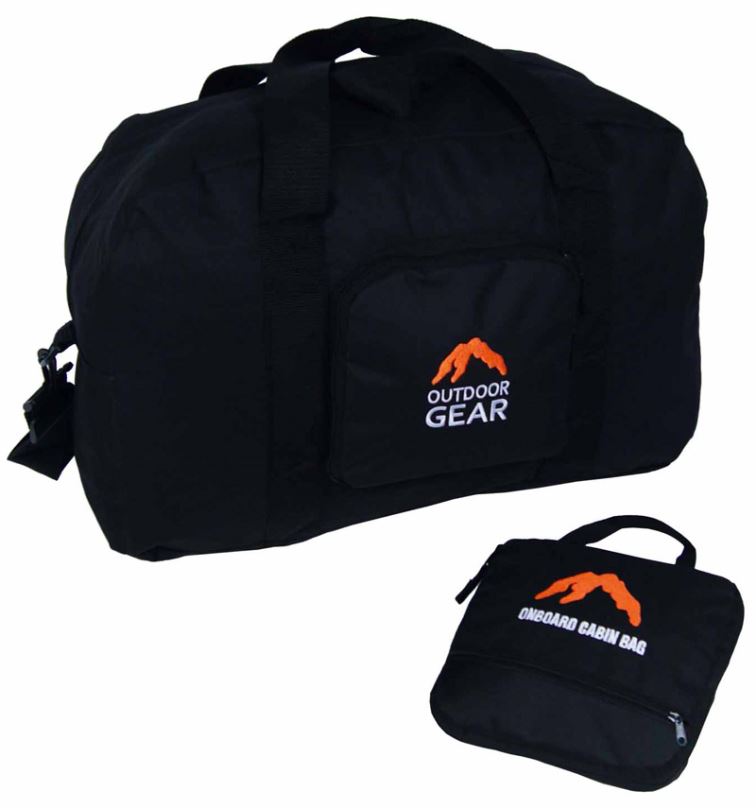 Cestovní taška skládací GEAR 9422 - černá