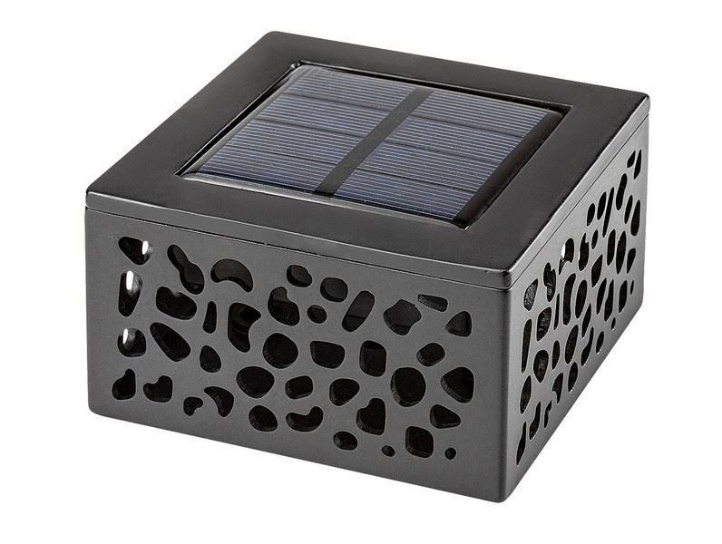 Rabalux 7032 LED venkovní solární stolní svítidlo Medulin 1x0,5W | 8lm | 3000K | IP44 - černá