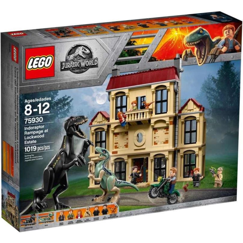 Stavebnice LEGO Jurský Svět 75930 Řádění Indoraptora v Lockwoodově sídle