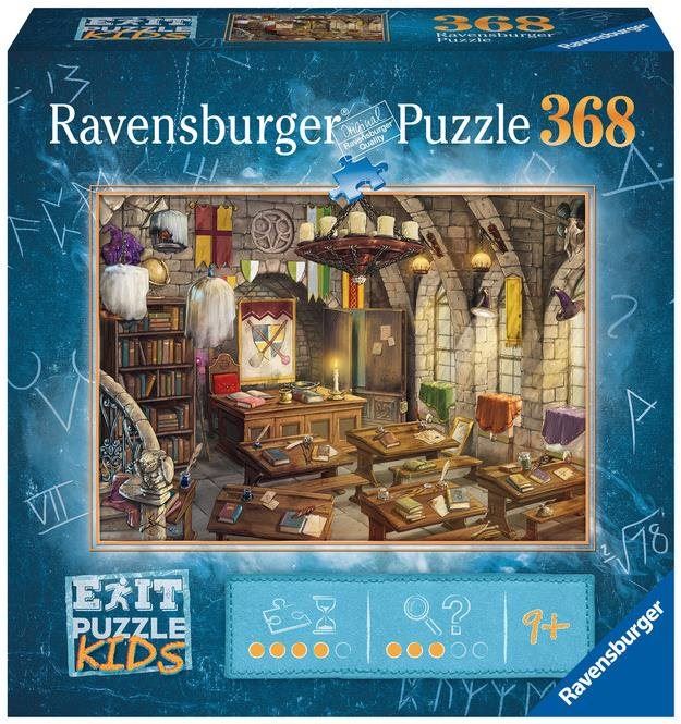Puzzle Ravensburger puzzle 133024 Exit KIDS Puzzle: Kouzelnická škola 368 dílků
