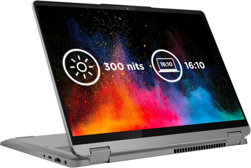 Lenovo IdeaPad Flex 5 14ABR8 Arctic Grey + aktivní stylus Lenovo 82XX00DCCK