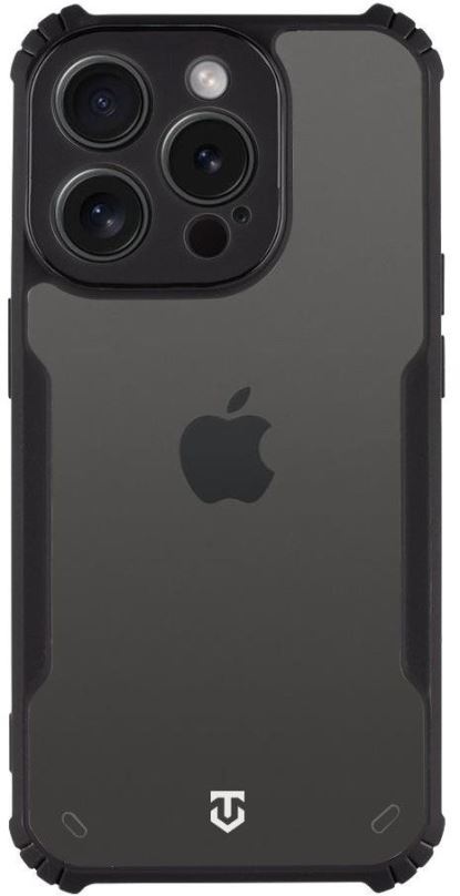 Kryt na mobil Tactical Quantum Stealth Kryt pro Apple iPhone 15 Pro Clear/Black