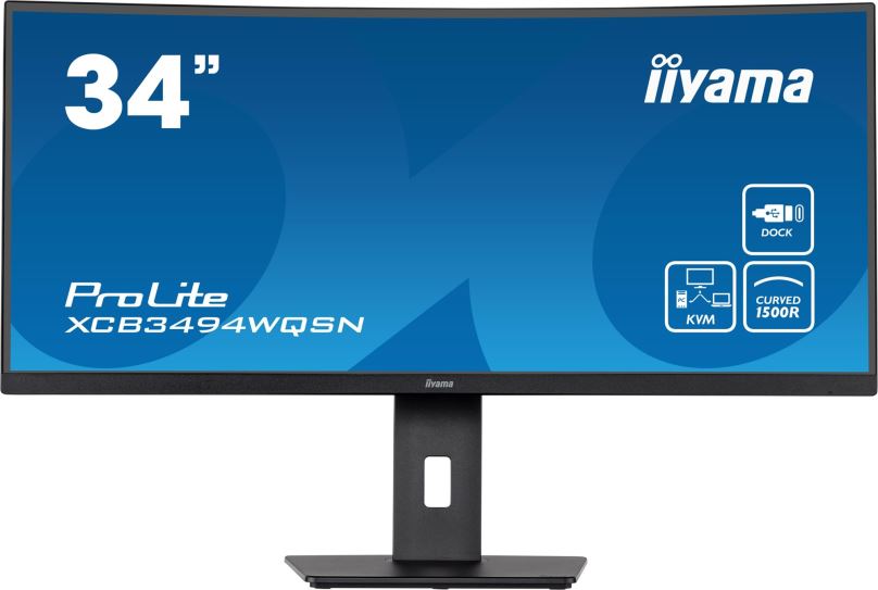 LCD monitor 34" iiyama ProLite XCB3494WQSN-B5