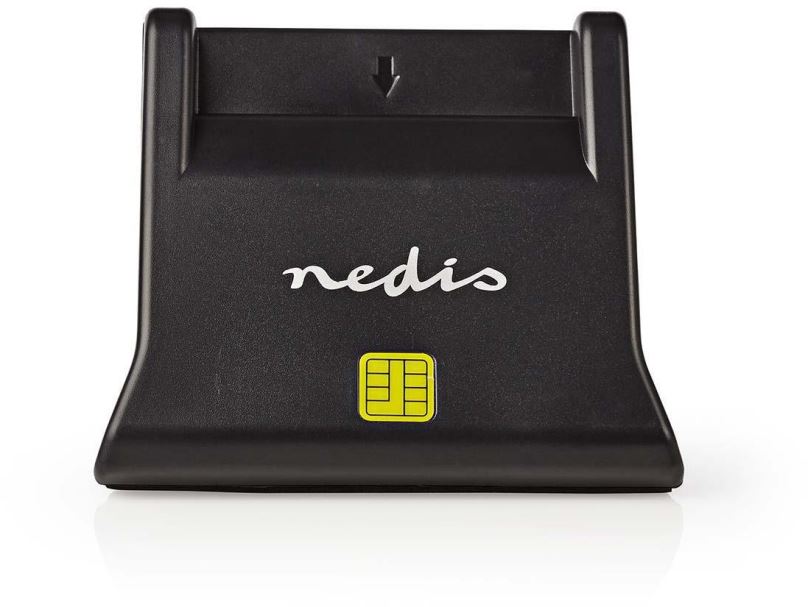 Čtečka eObčanek NEDIS Smart Card ID CRDRU2SM3BK (eObčanka) USB 2.0