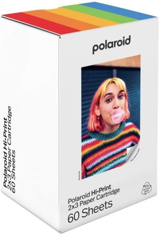 Fotopapír Polaroid Hi-Print 2x3 Paper Cartridge Generation 2 - 60 Sheets