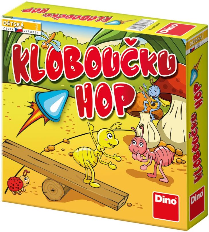 Společenská hra Dino Kloboučku Hop