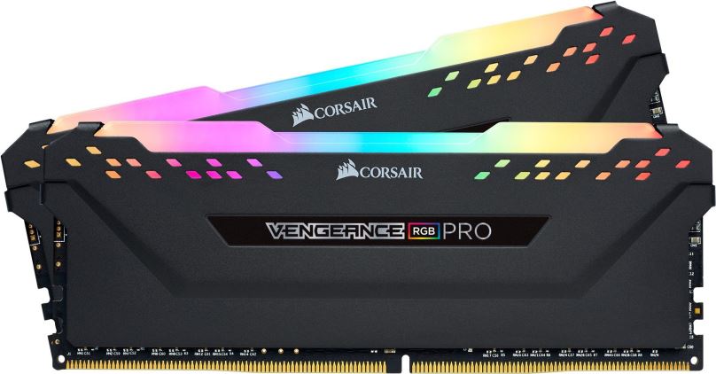 Operační paměť Corsair 64GB KIT DDR4 3200MHz CL16 Vengeance RGB PRO černá